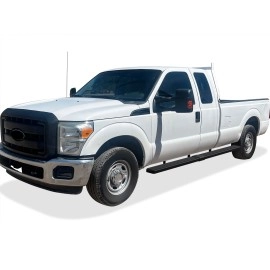 APS IB06SJJ3XH - 6" iStep Style  Wheel-to-Wheel Black Stainless Steel Side Steps