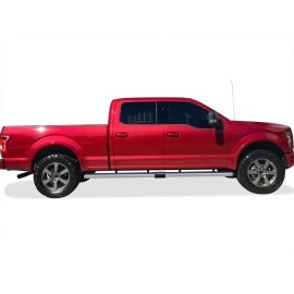 APS IB06WAG5LA - 5" iStep Style  Wheel-to-Wheel Hairline Stainless Steel Side Steps