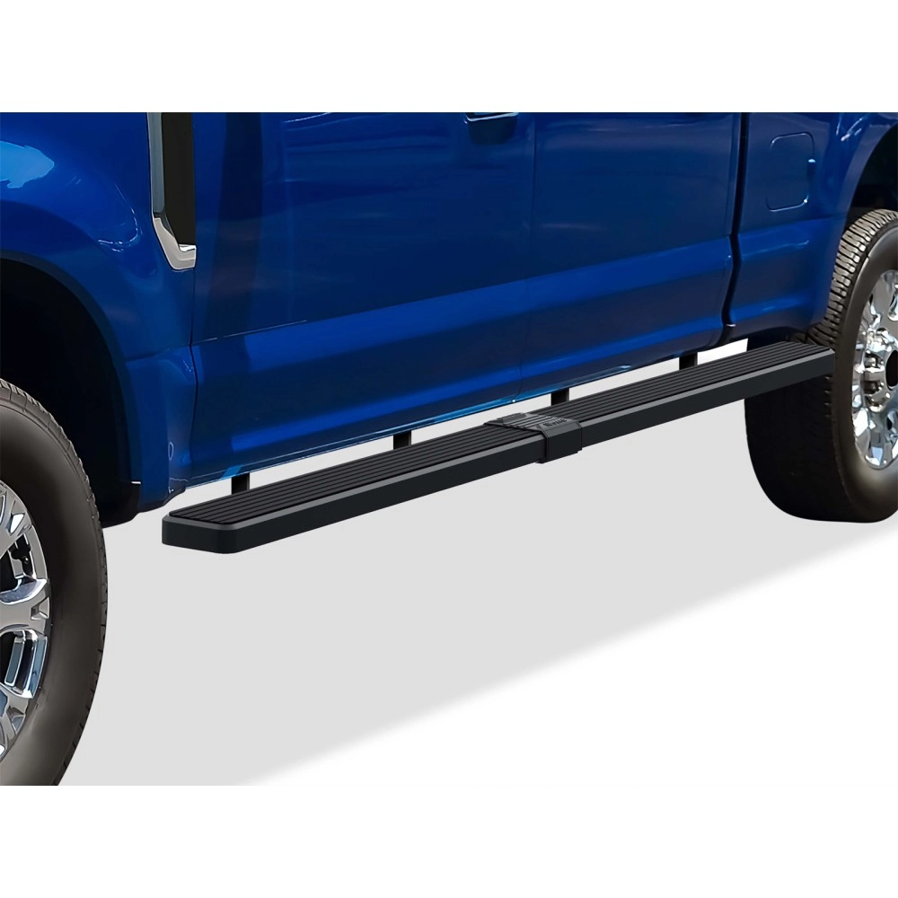 APS IB06WAG5LB - 5" iStep Style  Wheel-to-Wheel Black Stainless Steel Side Steps