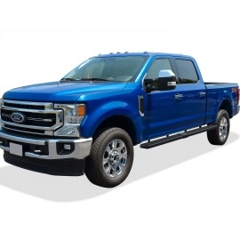 APS IB06WAG5LB - 5" iStep Style  Wheel-to-Wheel Black Stainless Steel Side Steps