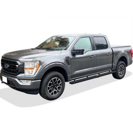 APS IB06WAG5SB - 5" iStep Style  Wheel-to-Wheel Black Stainless Steel Side Steps