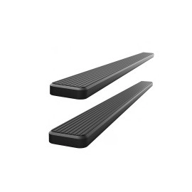 APS IB06WAH8SB - 5" iStep Style  Wheel-to-Wheel Black Stainless Steel Side Steps