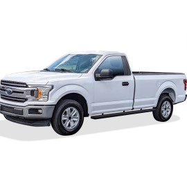 APS IB06WAH9LB - 5" iStep Style  Wheel-to-Wheel Black Stainless Steel Side Steps