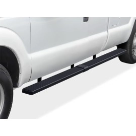 APS IB06WJJ3LB - 5" iStep Style  Wheel-to-Wheel Black Stainless Steel Side Steps