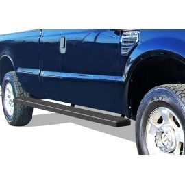 APS IB06WJJ3SB - 5" iStep Style  Wheel-to-Wheel Black Aircraft Aluminum Side Steps