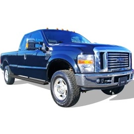 APS IB06WJJ3SB - 5" iStep Style  Wheel-to-Wheel Black Aircraft Aluminum Side Steps