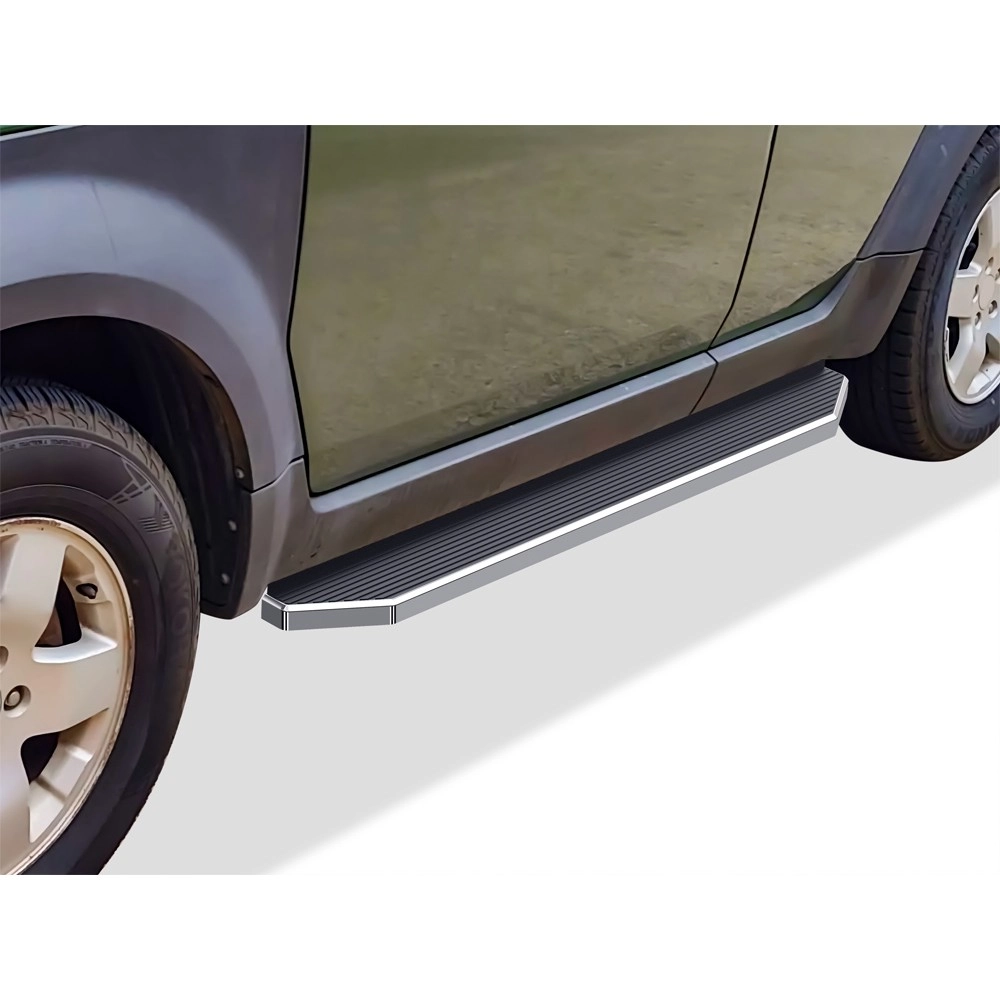 APS IB08RAB3Y - Flat Style Door-to-Door Polished Stainless Steel Running Boards