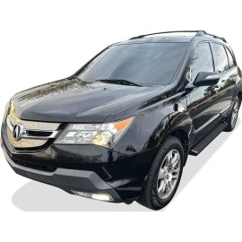 APS IB08RAD1B - 6" iRunning Board Door-to-Door Black Aircraft Aluminum Running Boards