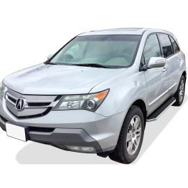 APS IB08RAD1Y - Flat Style Door-to-Door Polished Stainless Steel Running Boards