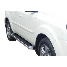 APS IB08RIG0A - 6" iRunning Board Door-to-Door Polished Aircraft Aluminum Running Boards