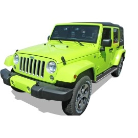 APS IB10EAJ7A - 5" iStep Style Door-to-Door Hairline Stainless Steel Side Steps