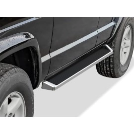 APS IB10RBA7A - 6" iRunning Board Door-to-Door Polished Aircraft Aluminum Running Boards