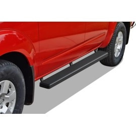 APS IB14EJI5B - 5" iStep Style Door-to-Door Black Stainless Steel Side Steps