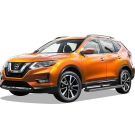 APS IB14FBF9A - 6" iStep Style Door-to-Door Hairline Stainless Steel Side Steps