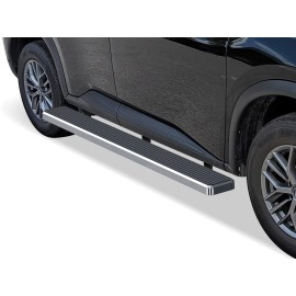 APS IB14FCF9C - 6" iStep Style Door-to-Door Hairline Stainless Steel Side Steps