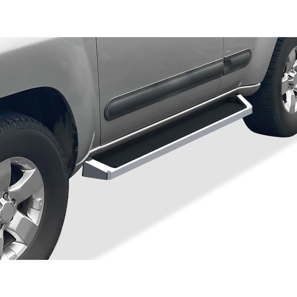 APS IB14RBB8A - 6" iRunning Board Door-to-Door Polished Aircraft Aluminum Running Boards