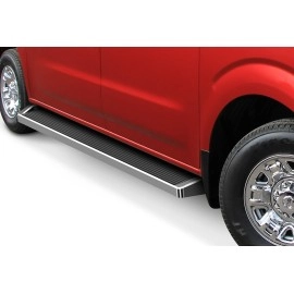APS IB14RDJ7A - 6" iRunning Board Door-to-Door Polished Aircraft Aluminum Running Boards