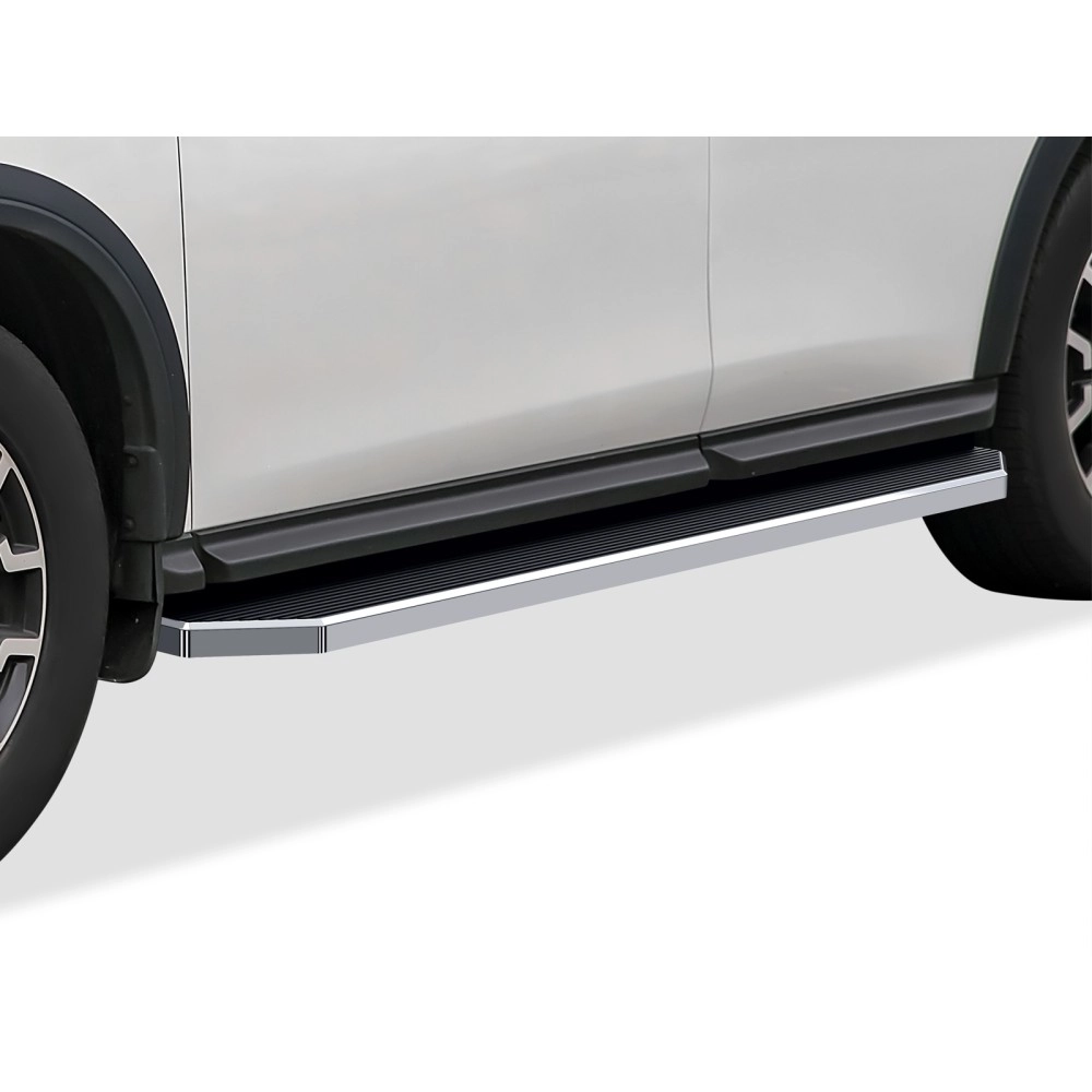 APS IB14RIG2Y - Flat Style Door-to-Door Polished Stainless Steel Running Boards