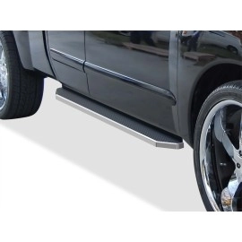 APS IB14RJD9Y - Flat Style Door-to-Door Polished Stainless Steel Running Boards