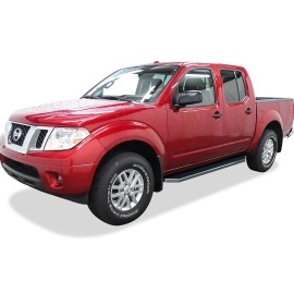 APS IB14RJI5Y - Flat Style Door-to-Door Polished Stainless Steel Running Boards