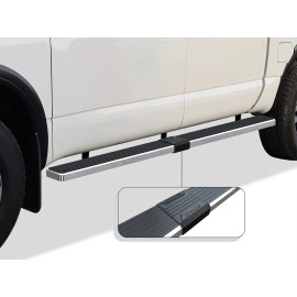 APS IB14SJE0SA - 6" iStep Style  Wheel-to-Wheel Hairline Stainless Steel Side Steps