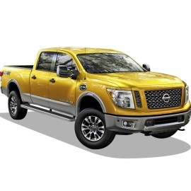 APS IB14WJE0LC - 5" iStep Style  Wheel-to-Wheel Hairline Stainless Steel Side Steps