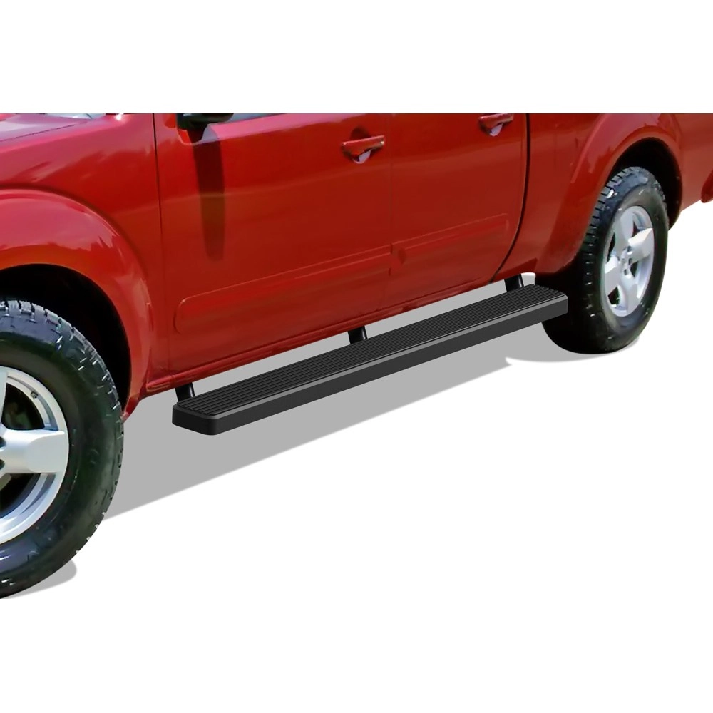 APS IB14WJI5LB - 5" iStep Style  Wheel-to-Wheel Black Aircraft Aluminum Side Steps