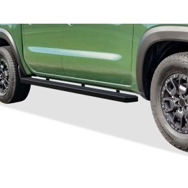 APS IB14WJI5SB - 5" iStep Style  Wheel-to-Wheel Black Stainless Steel Side Steps