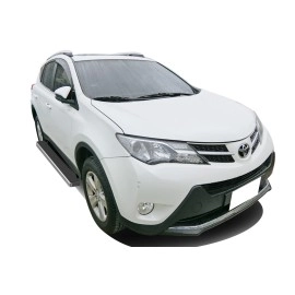 APS IB20DAI0A - 4" iStep Style Door-to-Door Hairline Aircraft Aluminum Side Steps