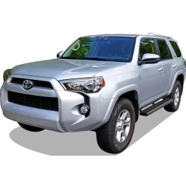 APS IB20EBH0B - 5" iStep Style Door-to-Door Black Stainless Steel Side Steps