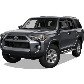 APS IB20EBH0C - 5" iStep Style Door-to-Door Hairline Stainless Steel Side Steps