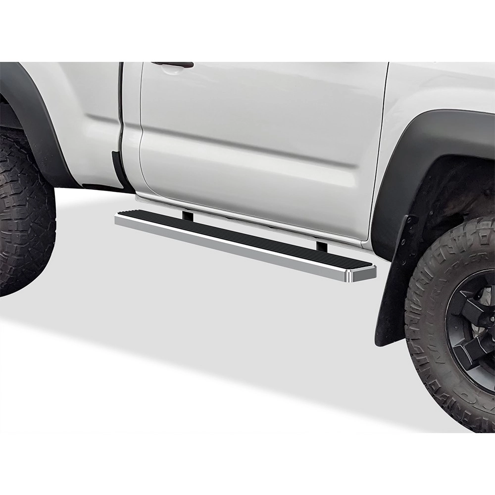 APS IB20ECE8A - 5" iStep Style Door-to-Door Hairline Stainless Steel Side Steps