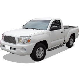 APS IB20ECE8B - 5" iStep Style Door-to-Door Black Stainless Steel Side Steps