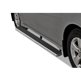 APS IB20ECF2A - 5" iStep Style Door-to-Door Hairline Stainless Steel Side Steps