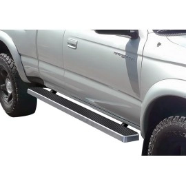 APS IB20EJE4A - 5" iStep Style Door-to-Door Hairline Stainless Steel Side Steps