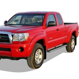 APS IB20EJE6A - 5" iStep Style Door-to-Door Hairline Stainless Steel Side Steps