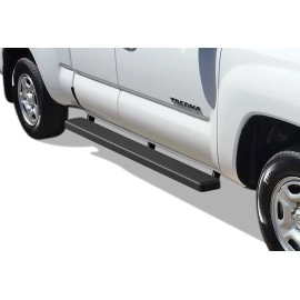 APS IB20EJE6B - 5" iStep Style Door-to-Door Black Stainless Steel Side Steps