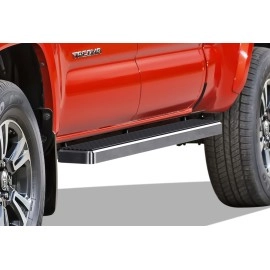 APS IB20EJE8C - 5" iStep Style Door-to-Door Hairline Stainless Steel Side Steps