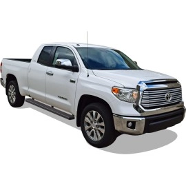 APS IB20EJI7H - 5" iStep Style Door-to-Door Black Stainless Steel Side Steps