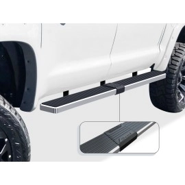 APS IB20EJI8A - 5" iStep Style Door-to-Door Hairline Stainless Steel Side Steps