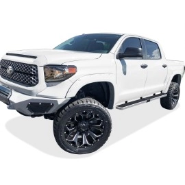 APS IB20EJI8A - 5" iStep Style Door-to-Door Hairline Stainless Steel Side Steps