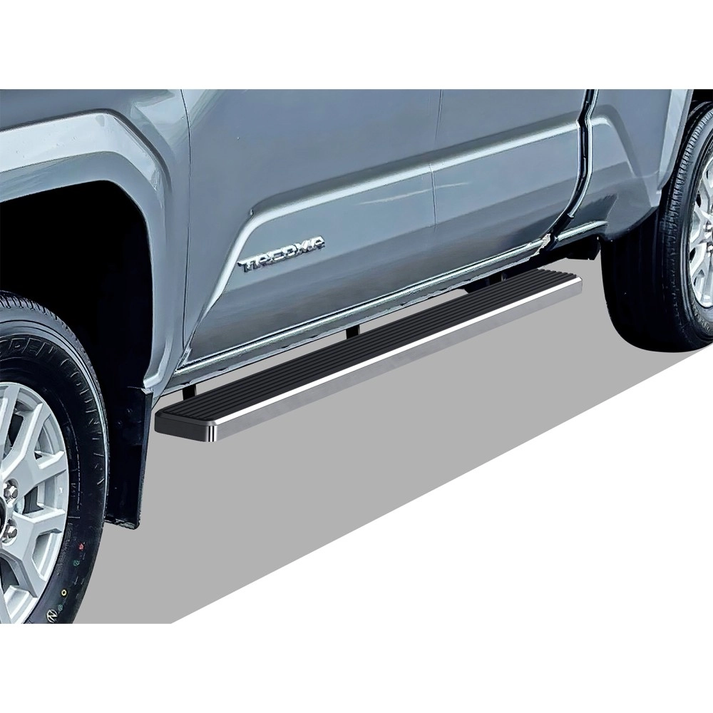 APS IB20FAE8C - 6" iStep Style Door-to-Door Hairline Stainless Steel Side Steps