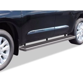 APS IB20FBC1A - 6" iStep Style Door-to-Door Hairline Stainless Steel Side Steps