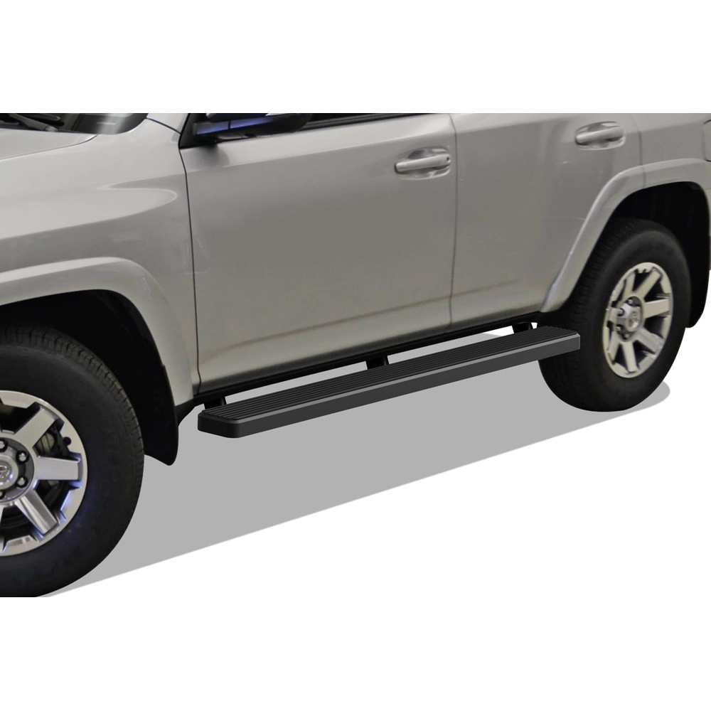 APS IB20FBH0B - 6" iStep Style Door-to-Door Black Stainless Steel Side Steps