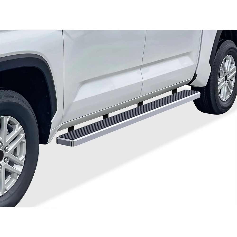 APS IB20FBI8C - 6" iStep Style Door-to-Door Hairline Stainless Steel Side Steps