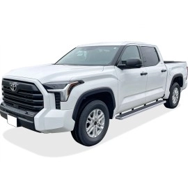 APS IB20FBI8C - 6" iStep Style Door-to-Door Hairline Stainless Steel Side Steps