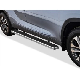 APS IB20FCB9C - 6" iStep Style Door-to-Door Hairline Stainless Steel Side Steps