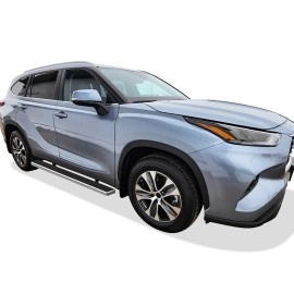 APS IB20FCB9C - 6" iStep Style Door-to-Door Hairline Stainless Steel Side Steps