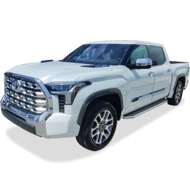 APS IB20RBI8Y - Flat Style Door-to-Door Polished Stainless Steel Running Boards