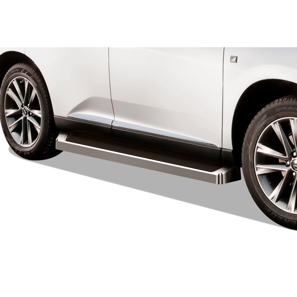 APS IB20RIG1A - 6" iRunning Board Door-to-Door Polished Aircraft Aluminum Running Boards